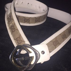 Authentic vintage Gucci belt. 44” long